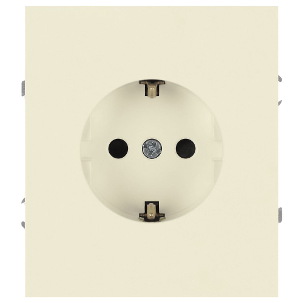 Розетка ЭРА Arktik 16-2101-02 с заземлением 2P+E Schuko 16А-250В слоновая кость | Эра Arktik