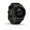 Garmin epix Pro (Gen 2) Sapphire Edition 47 мм, титановый, угольно-серый DLC, черный кожаный ремешок