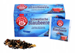 TEEKANNE Чай фруктовый Schwedische Blaubeere с черникой и еживикой, 20 пакетиков, 45 г (из Финляндии)