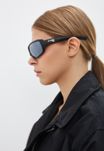 Спортивные очки LiP FLO / Matt Black - Mustard / PC VIVIDE Copper Smoke Silver Mirror Lens