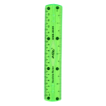 Линейка гибкая 15 см, 4 цвета микс, С-40549