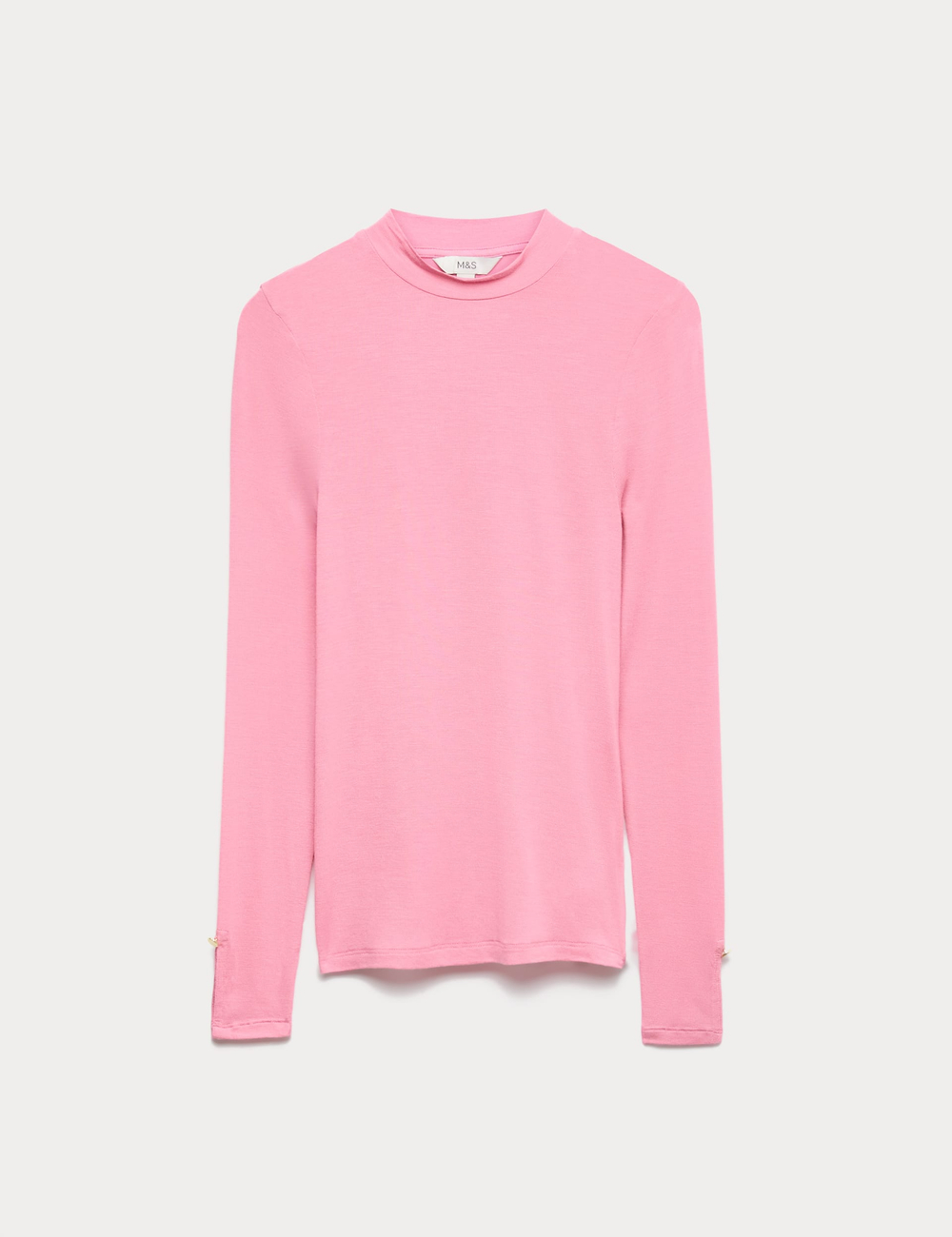 Трикотажный топ из смесовой ткани Modal - Marks & Spencer
