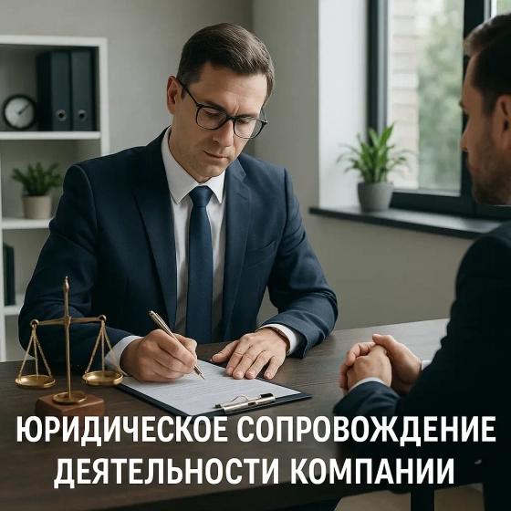 Юридическое сопровождение деятельности компании