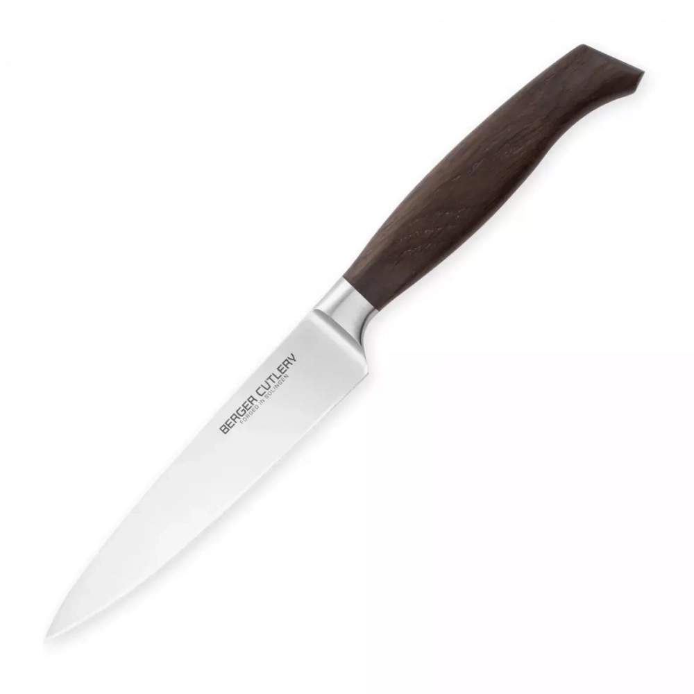 Нож универсальный 16см Berger Cutlery Ergo Line Smoked Oak