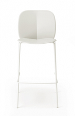 Стул пластиковый полубарный Scab Design Mentha Go Green, лен