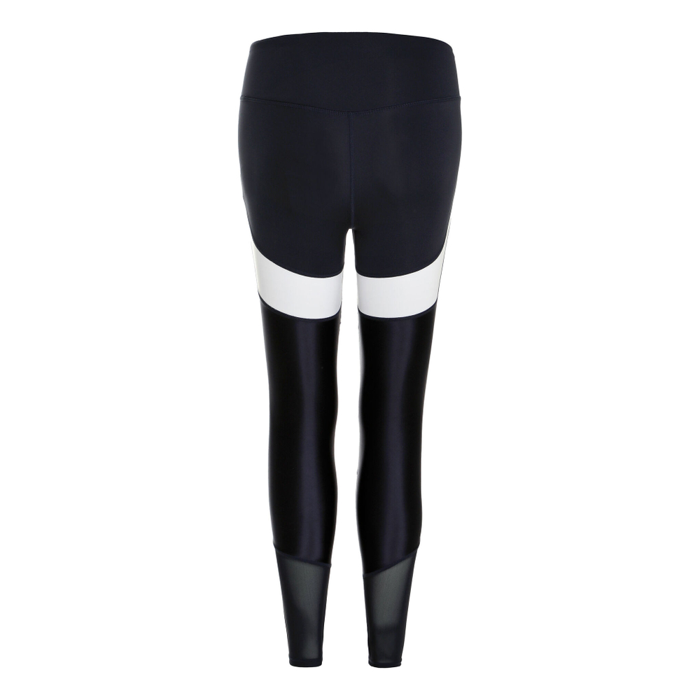 Женские теннисные брюки Björn Borg Borg High Waist Swipe Tight Women - Dark Blue, White