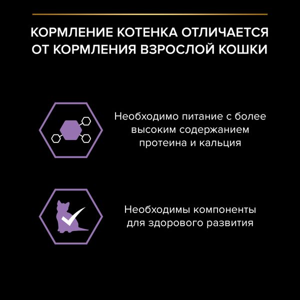 Пауч Pro Plan Healthy Start для котят, беременных и кормящих кошек, кусочки с лососем в соусе