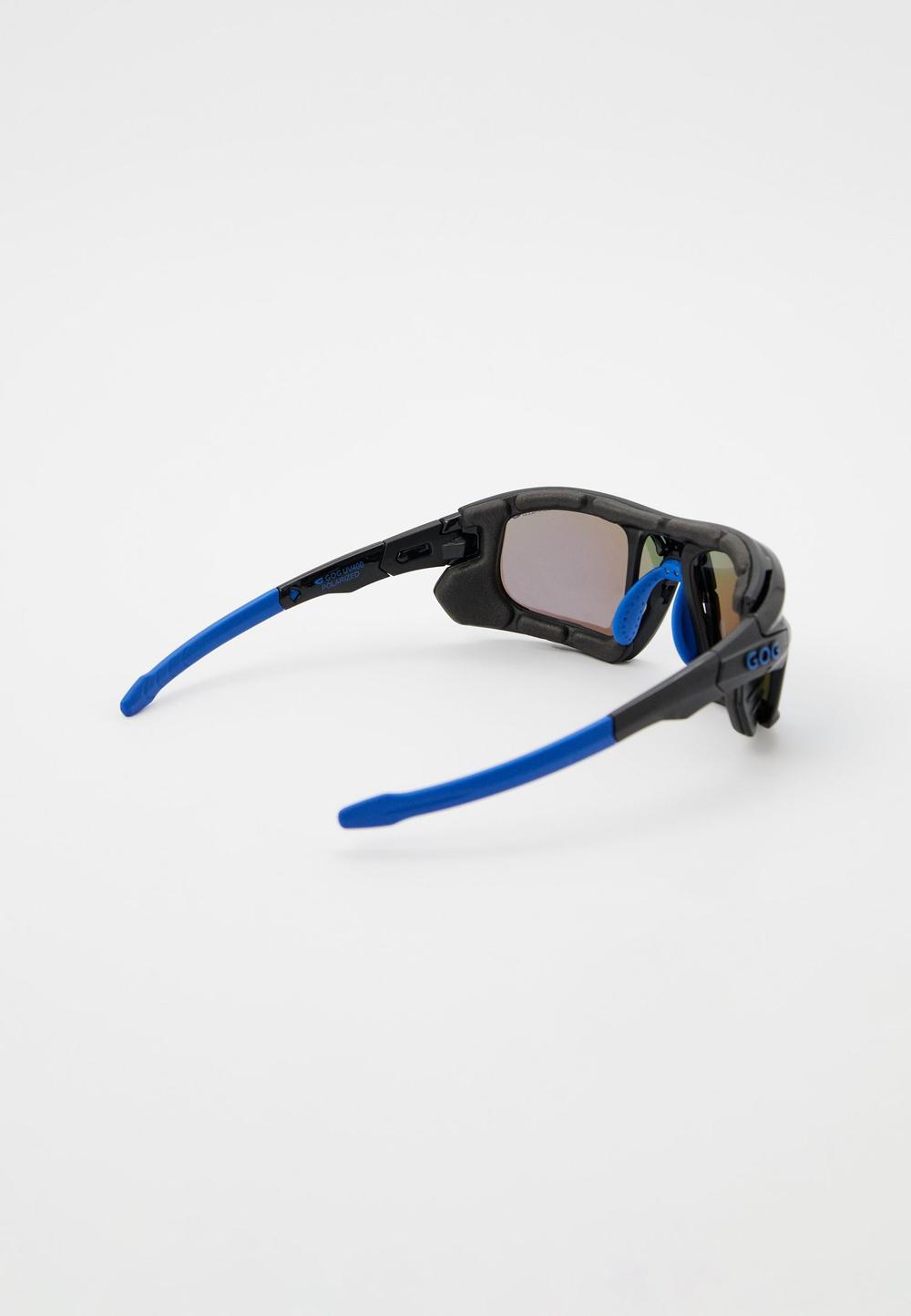 Спортивные очки с диоптриями GOG Glaze / Black-Blue / Polarized White-Blue Lens