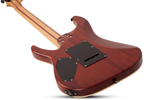 SCHECTER C-1 EXOTIC SPALTED MAPLE Satin Natural Vintage Burst