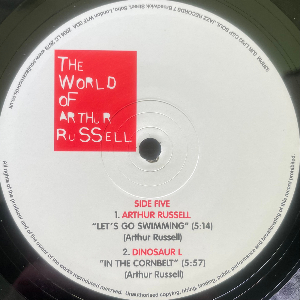Arthur Russell ‎– The World Of Arthur Russell 3LP (Англия 2018г.)