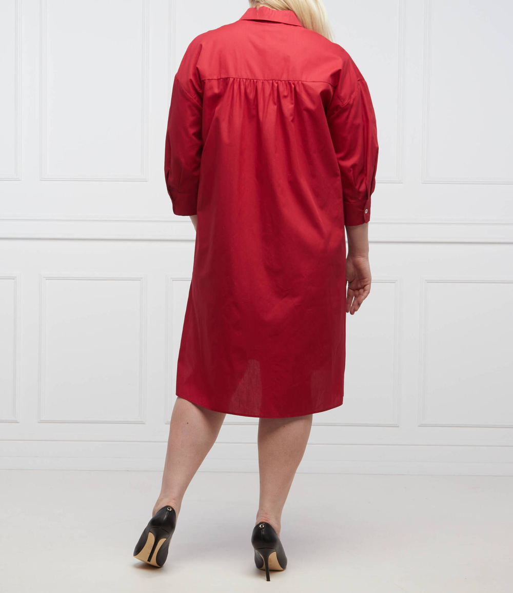 платье duca plus size Persona by Marina Rinaldi - бордовый(1222032)