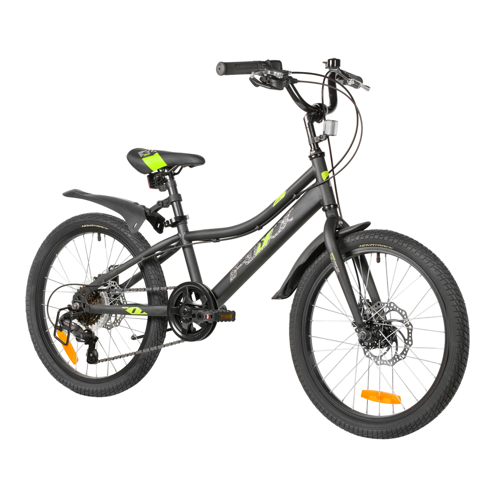Велосипед 20" FOXX DIFFER 6ск., чёрный