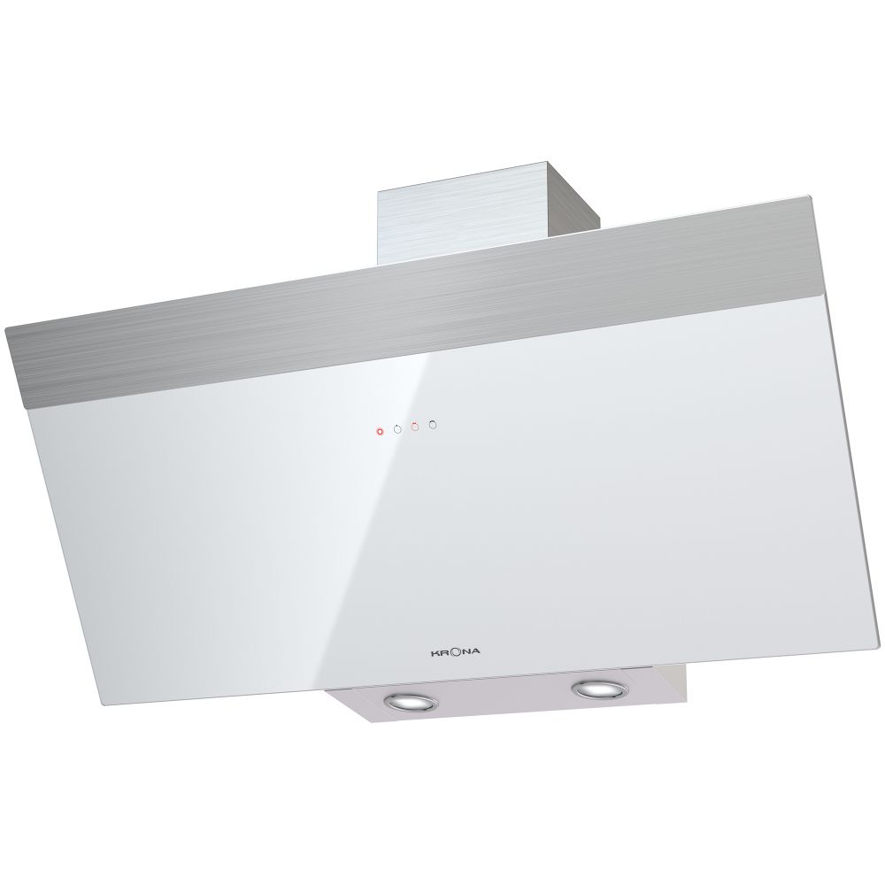 Вытяжка  Krona Kristen 900 white/inox S