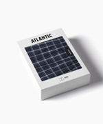 Мужские трусы боксеры Atlantic, 1 шт., хлопок, темно-синие, MBT-001