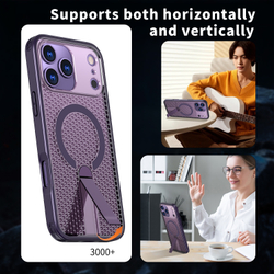 Прозрачный чехол Mesh Pro Magnetic Case для iPhone 17 Pro