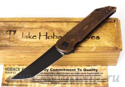 Нож Hoback Radford Titanium Juma Golden Dragon CPM20CV DLC BWфотография - 10