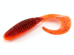 Твистеры съедобные LJ Pro Series CRUSHER GRUB 3,9in (9,9 см), цв. T48, 5 шт.