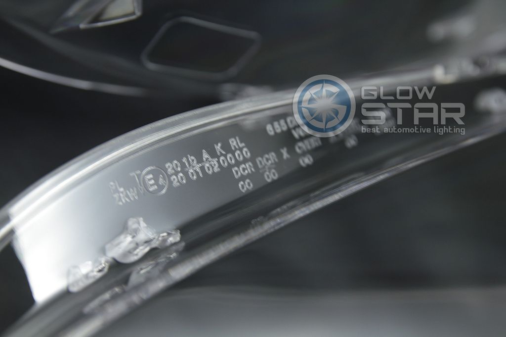 Стекло для фары BMW 7 F01/F02/F04 (2008-2012), правое (R), 1шт