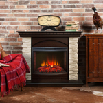 Каминокомплект Real Flame Elford AO с очагом Evrika 25,5