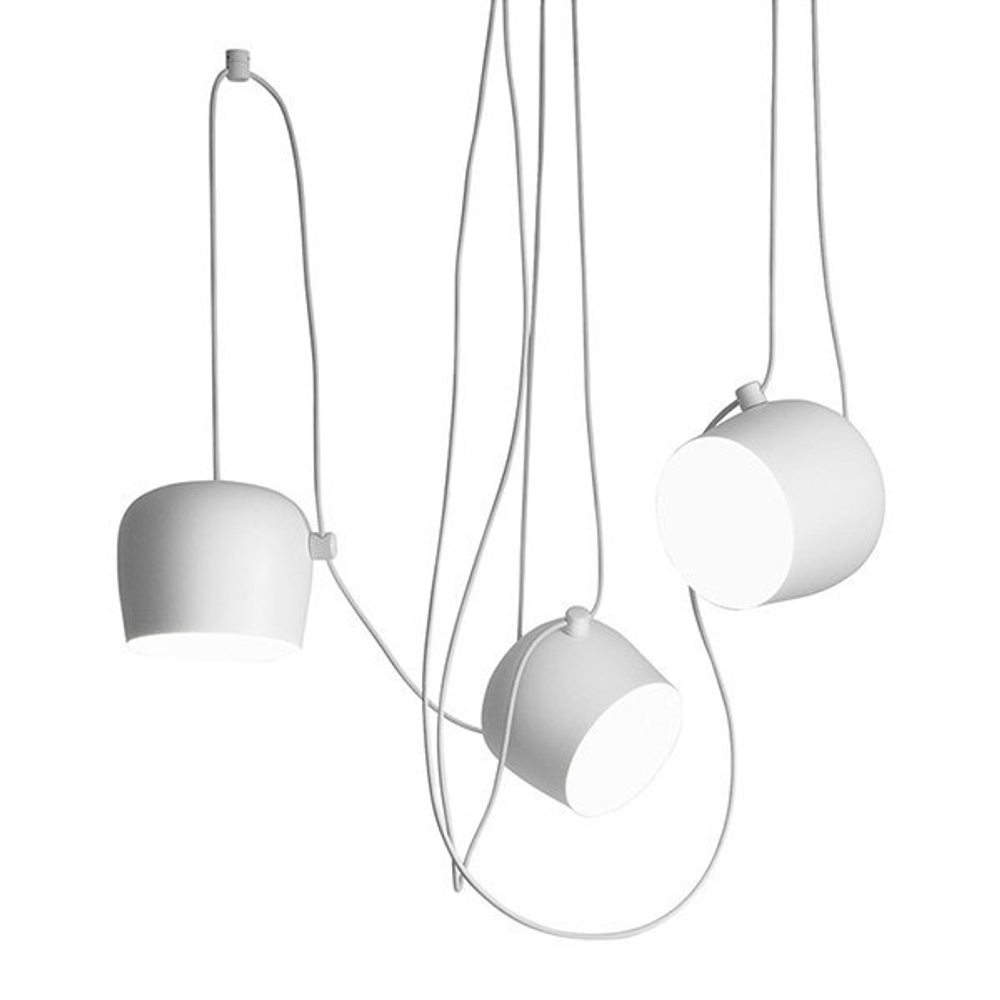 Светильник подвесной Flos Aim 3 white by Ronan & Erwan Bouroullec