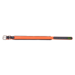 Hunter ошейник для собак Convenience Comfort 55 (42-50 см) / 2,5 см биотановый с мягкой горловиной оранжевый неон
