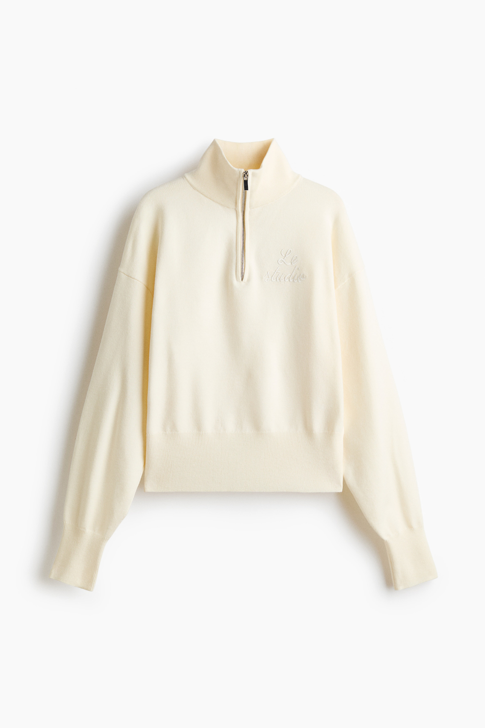 Тонкий свитер на полумолнии - H&M