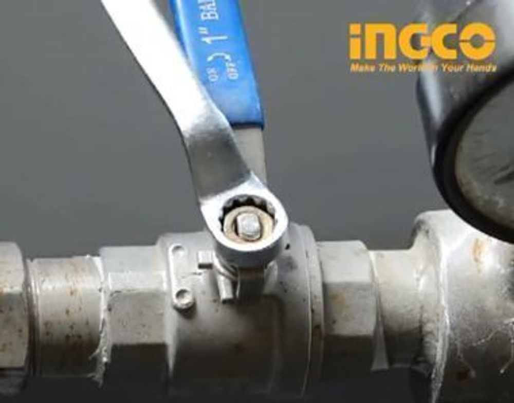 Набор накидных изогнутых ключей 6-22 мм 8 шт. INGCO HKSPA3088 INDUSTRIAL