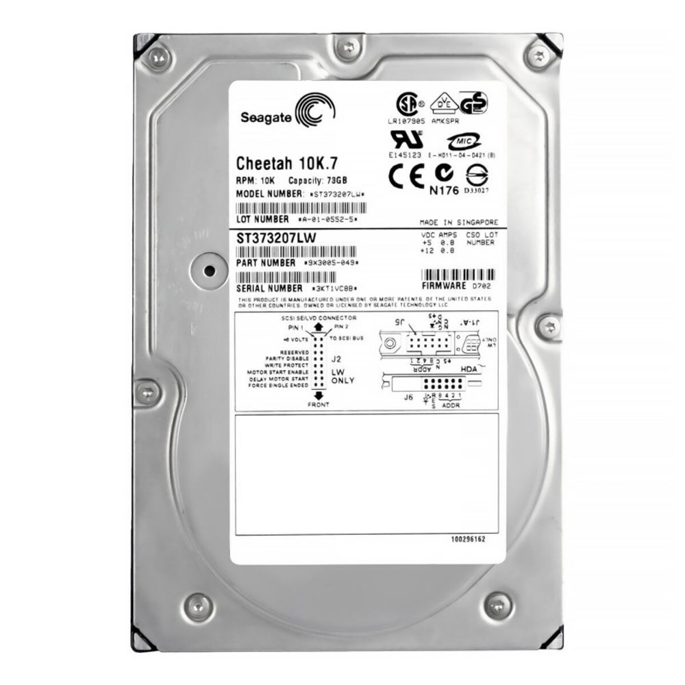 Жесткий диск Seagate Cheetah 10K.7 (73GB 10000rpm 8MB cache U320 SCSI SCA-2 68-pin) 9X3005-105