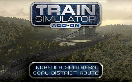 Train Simulator: Norfolk Southern Coal District Route Add-On (для ПК, цифровой код доступа)