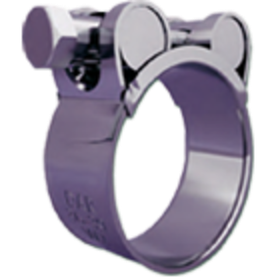 Хомут шарнирный D=149-161 мм W=26 мм (сталь W2 нерж.)