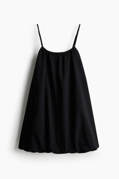 Платье-баллон на бретелях - H&M