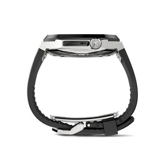 Корпус для Apple Watch SPIII45 - Серебристый/Чёрный