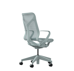 Кресло Herman Miller Cosm, средняя спинка, цвет Glacier, нерегулируемые подлокотники