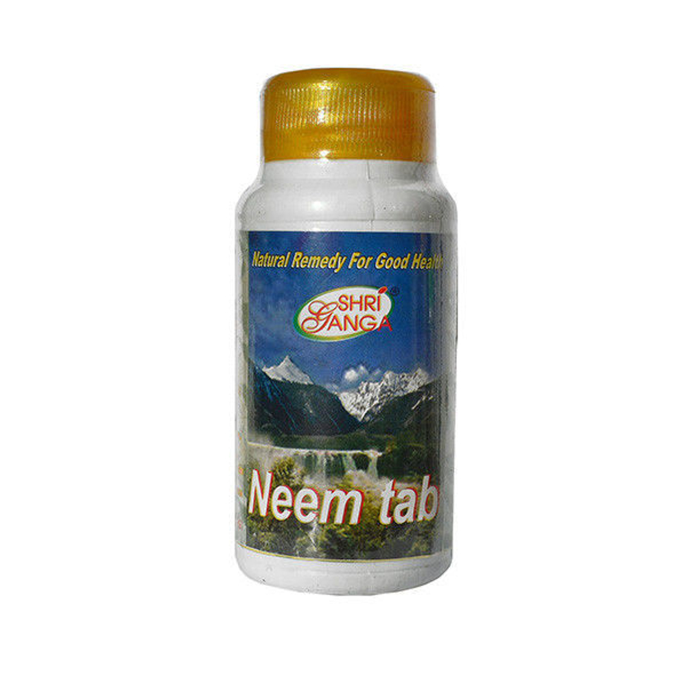 Shri Ganga Neem Ним 500 мг 200 таб