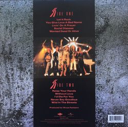 Bon Jovi. Slippery When Wet (LP). Бон Джови