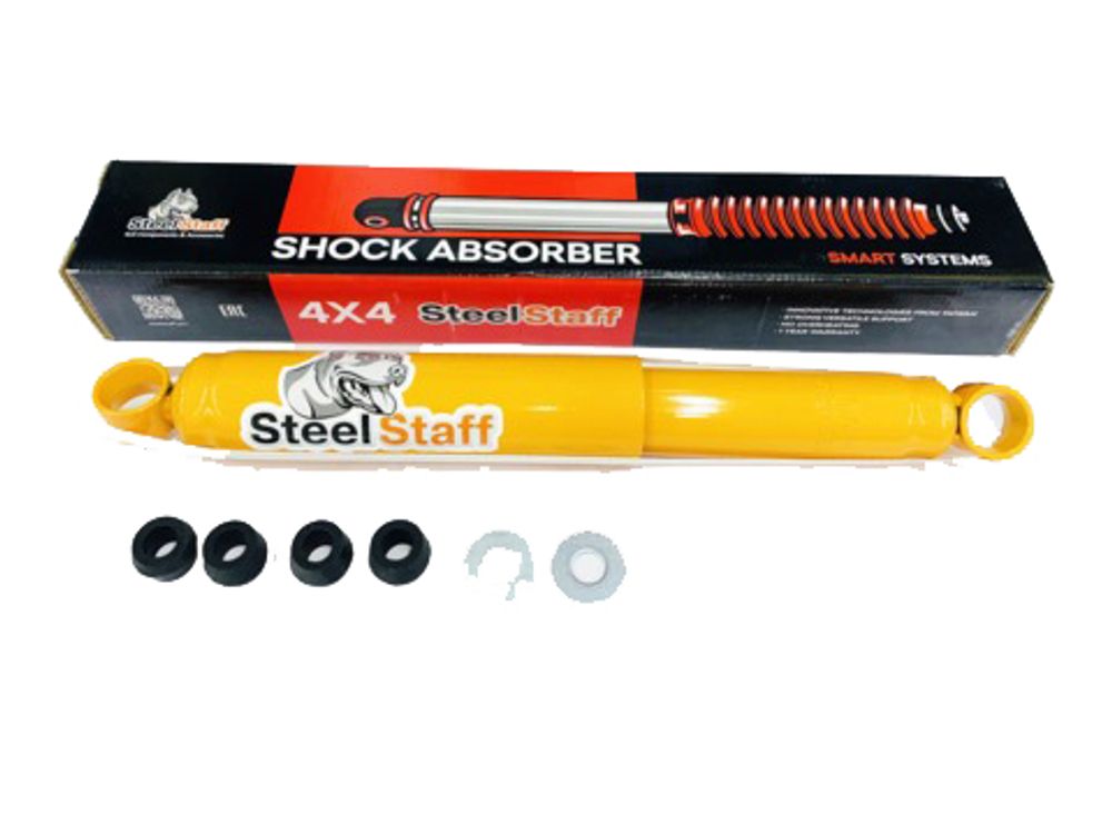 Амортизатор SteelStaff задний Nissan Patrol Y60/Y61, Toyota Land Cruiser 71,76,78,79 2007+лифт 50мм Амортизатор SteelStaff задний Nissan Patrol Y60/Y61, Toyota Land Cruiser 71,76,78,79 2007+лифт 50мм