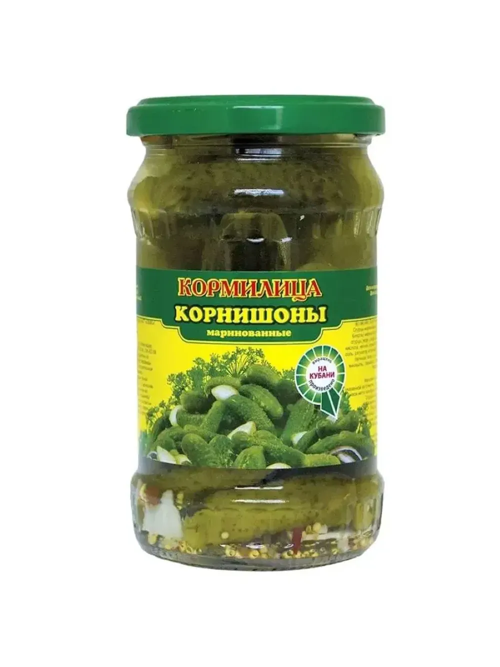 Корнишоны Кормилица (3-6) 370мл ст/б