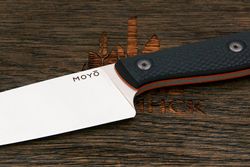 Нож кухонный MOYO Аппарель универсальный 155мм, сталь AUS-10Co, рукоять микарта