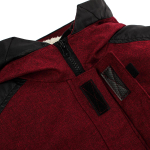 Куртка Торес 300 гр. р.7 (128) бордовый меланж/черный