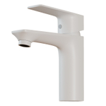 Смеситель для раковины 40k MIXLINE МЛ15-04 (ML15-04W) б/отв п/гайку (без подводки) БЕЛЫЙ