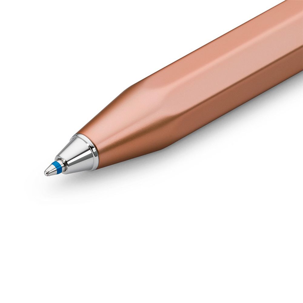 Шариковая ручка Kaweco AL Sport 1.0мм розовое золото (10001576) 1