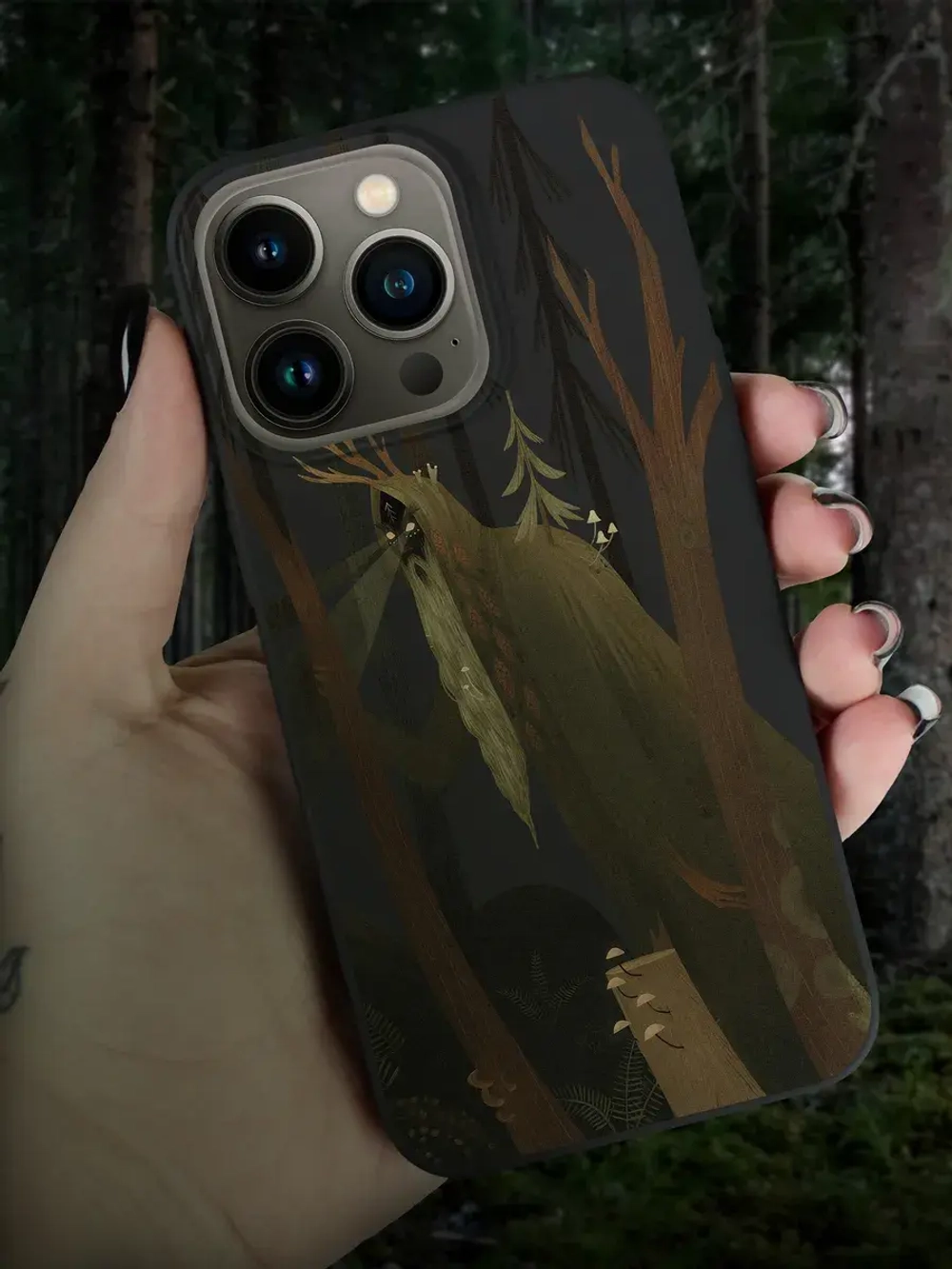 Чехол на iPhone 15 Pro с принтом