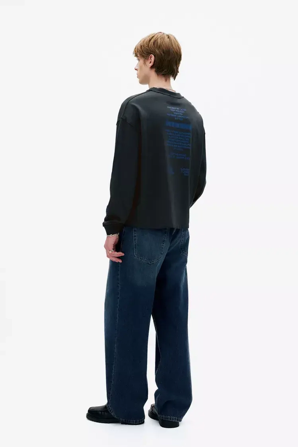 PULL&BEAR Футболка HNL "Stranger Things", темно-серый