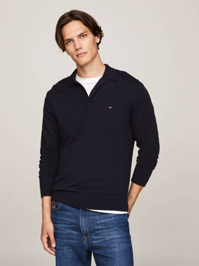 Поло Tommy Hilfiger - темно-синий(MW0MW36519)