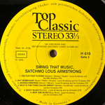 Louis Armstrong - Swing That Music Satchmo (Германия 1970г.)