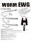 Крючки офсетные Gamakatsu WORM EWG HOOKS SIL STOPPER BLACK разм. 5/0 4шт.
