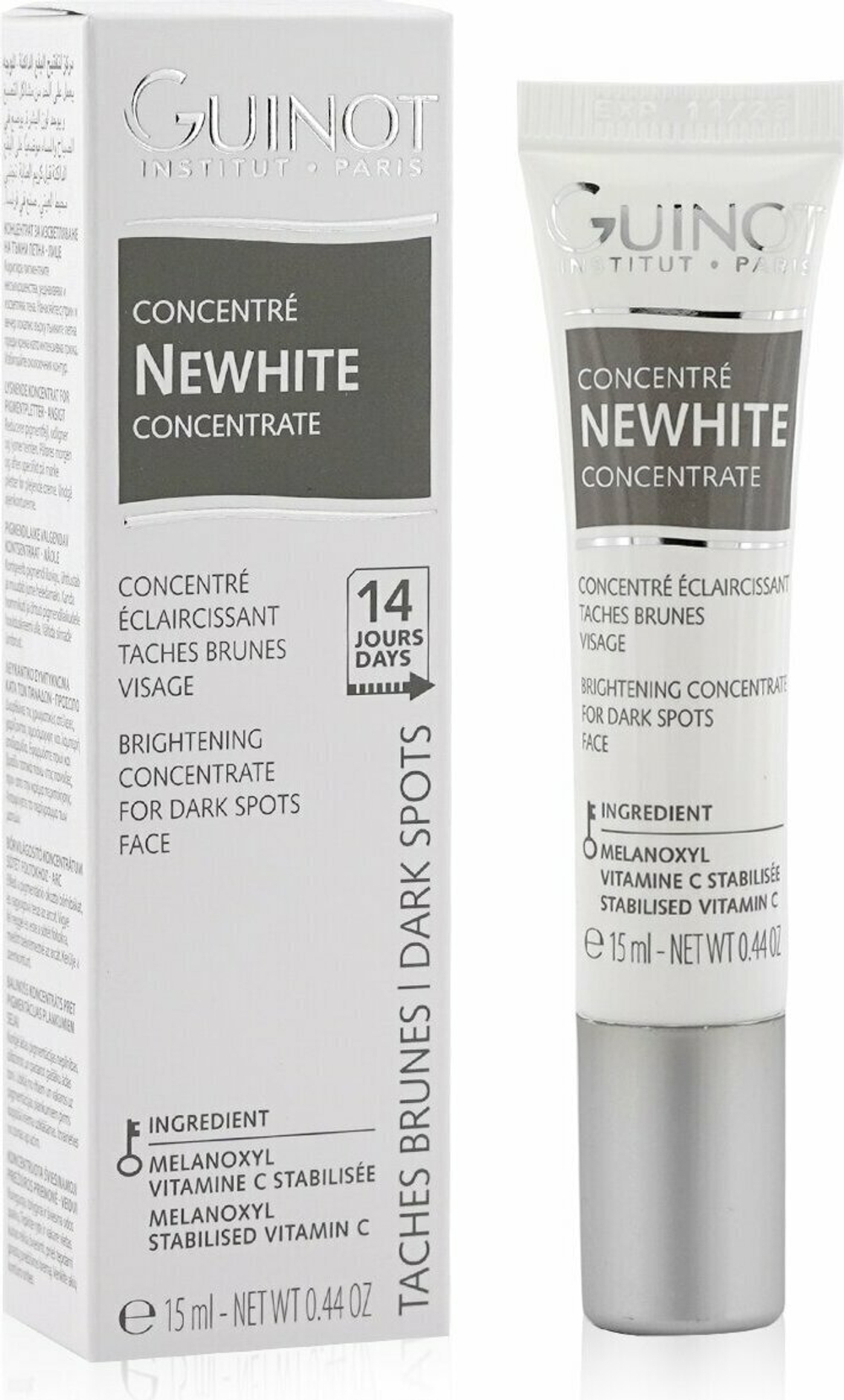 Серум-концентрат Guinot Newhite, против пигментных пятен, для всех типов кожи