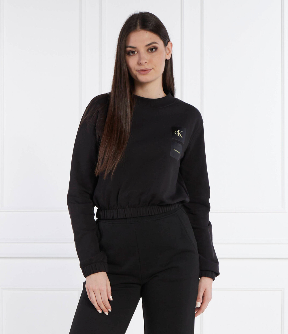 Худи SATIN BOXES CALVIN KLEIN JEANS - черный(J20J223081)