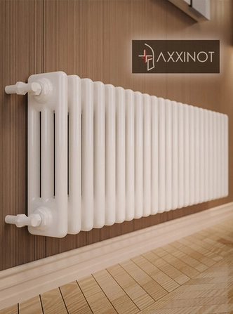 Axxinot Sentir 3040 - трехтрубный трубчатый радиатор высотой 400 мм, боковое подключение