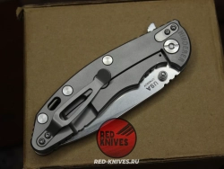 Нож HINDERER XM-18 SPEARPOINT Slicer TITANIUM - фрезеровка волны RK-474